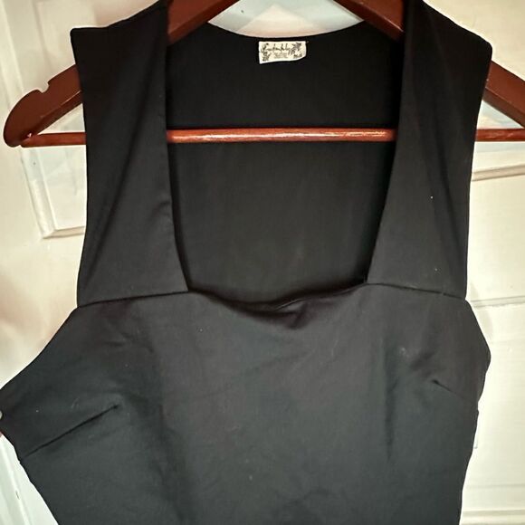 NWTs Free People She So Sleek Square Neck Bodysuit Size Large - Picture 4 of 8